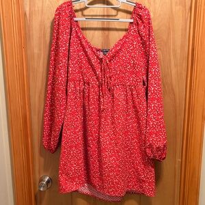 Wild Fable Red Floral Top
